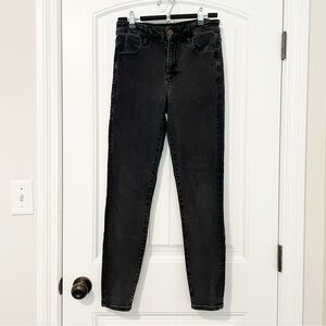 American Eagle Next Level Stretch Hi Rise Jegging Black Size 8